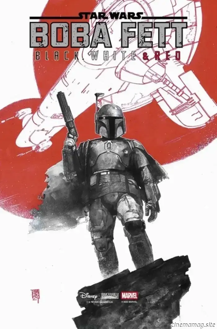 Boba Fett is set to receive the Star Wars: Black, White & Red treatment from Marvel.