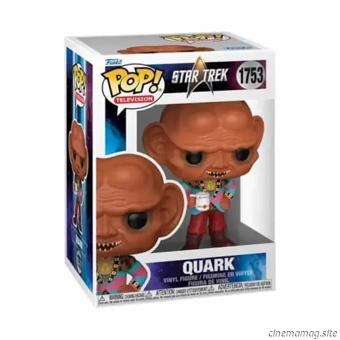 Funko has unveiled new Pop! Vinyl figures for Spock, Data, and Quark from Star Trek.