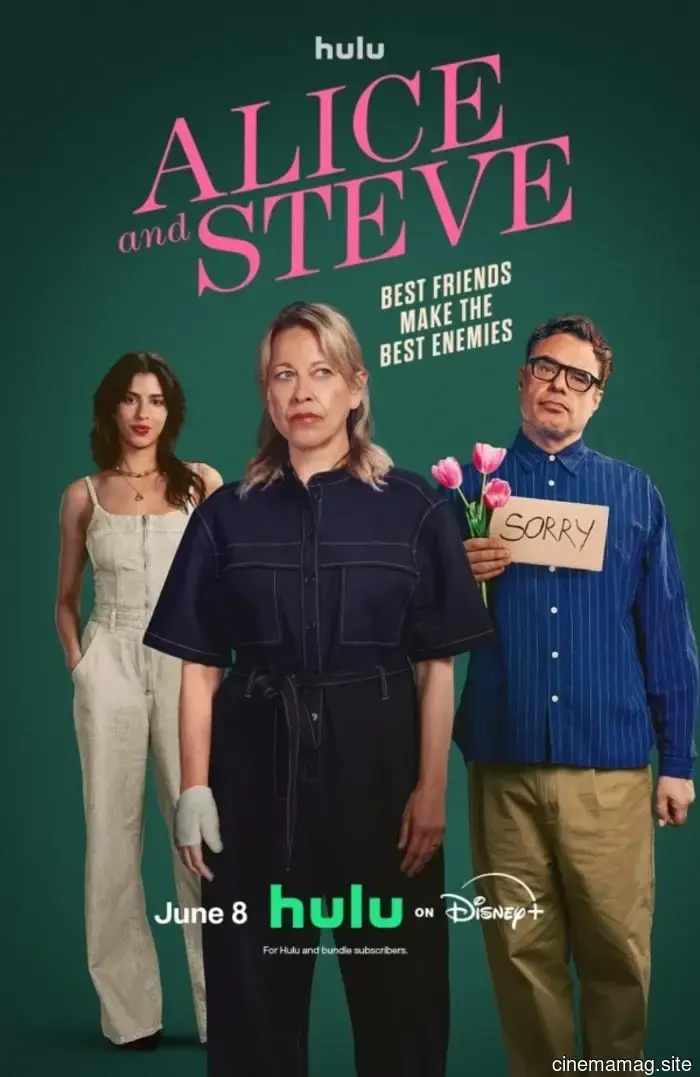 In the trailer for Hulu's "wrong-com," Nicola Walker and Jemaine Clement play the roles of Alice and Steve.