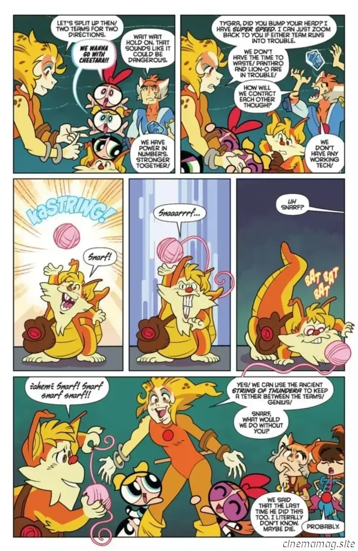 Preview of ThunderCats/The Powerpuff Girls #3 - Comic Book