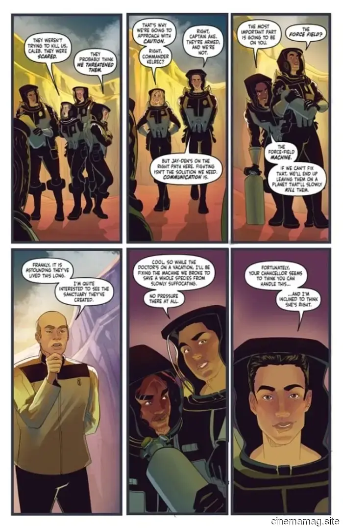 Comic Book Teaser – Star Trek: Starfleet Academy – Lost Contact #5
