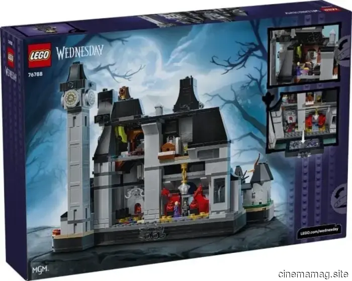 LEGO reveals new Wednesday Backpack and Nevermore Academy sets.