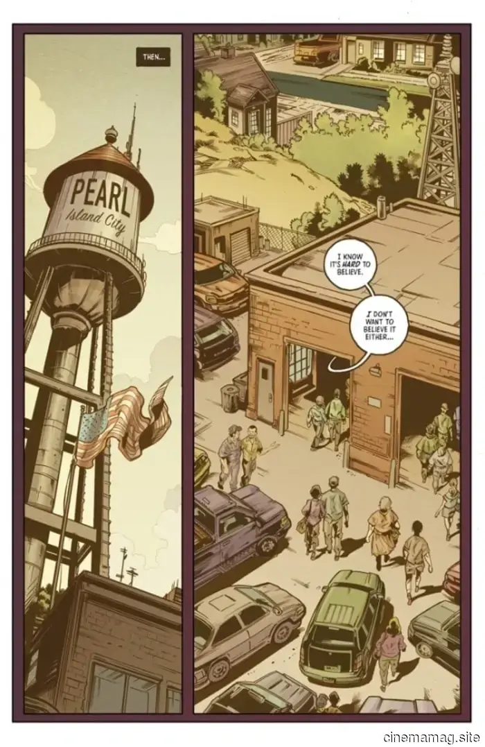 A Quiet Place is making its way into comic books with a preview of A Quiet Place: Storm Warning #1.