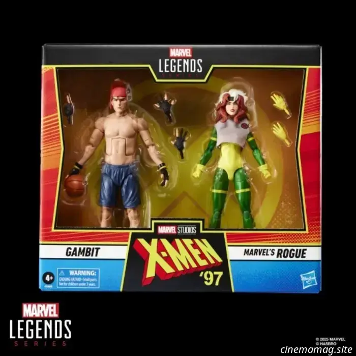 Hasbro presenta nuevas figuras de la serie Marvel Legends '97 de los X-Men en Comic-Con