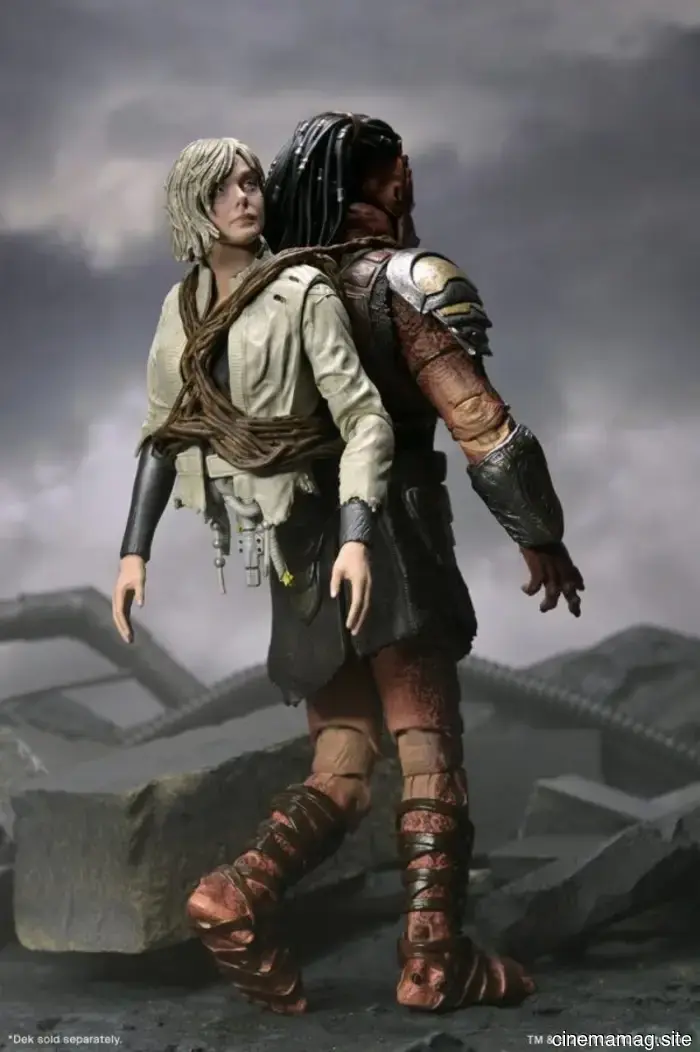 NECA reveals the Ultimate action figure 2-pack featuring Predator: Badlands Thia and Bud.