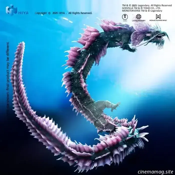 Tiamat entra a far parte della serie Exquisite Basic "Godzilla x Kong: The New Empire" di Hiya Toys.
