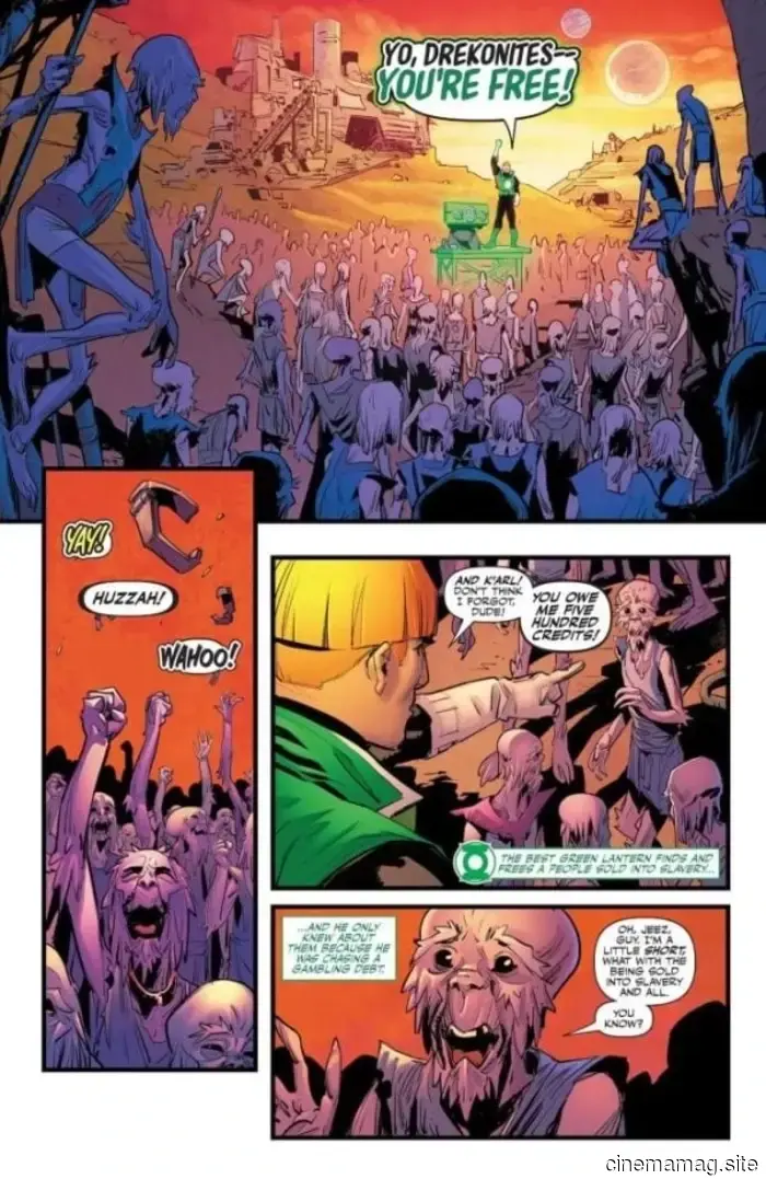 Vista previa del cómic – Cuentos del Cuerpo de Linternas Verdes: Guy Gardner #1