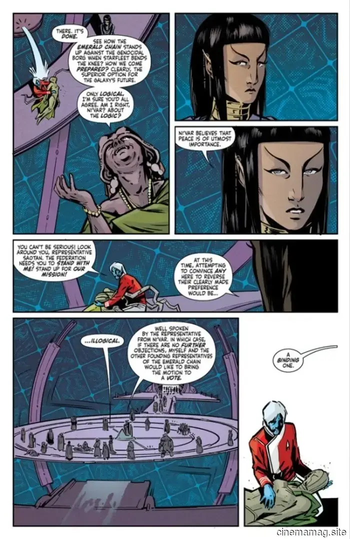 Avance de Cómic – Star Trek: La Última Nave Estelar #6