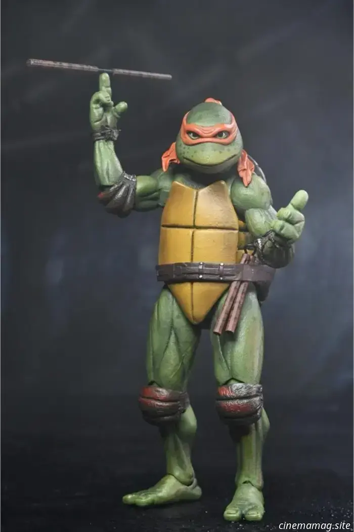 NECA запускает фигурки к 35-й годовщине фильма «Черепашки-ниндзя»