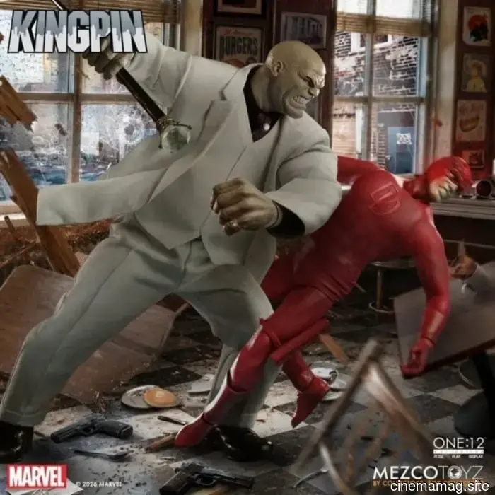 Фигурка Marvel's Kingpin One:12 Collective представлена компанией Mezco Toyz