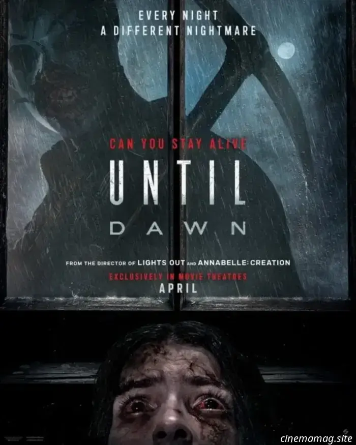 Posters for the Until Dawn movie hint at the terrifying nightmares that lie ahead.