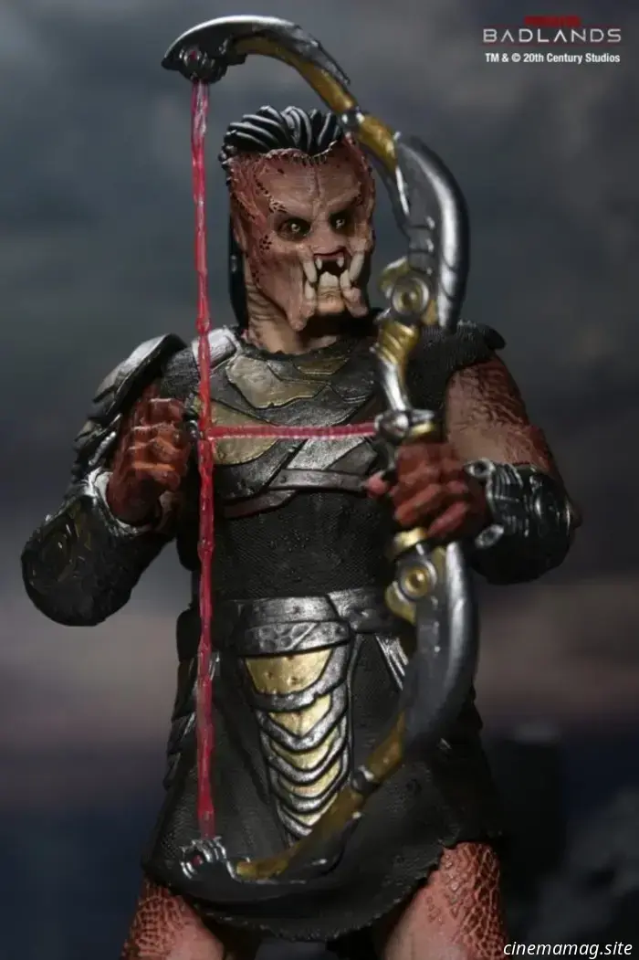 NECA lancia la linea Predator: Badlands con l'action figure Ultimate di Dek