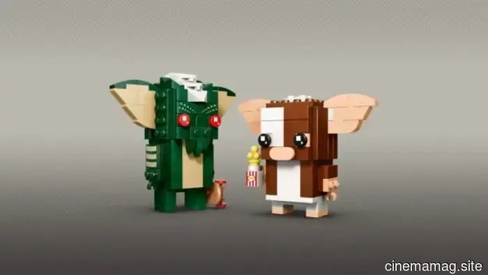 Gizmo e Stripe ricevono il trattamento BrickHeadz con il set LEGO Gremlins