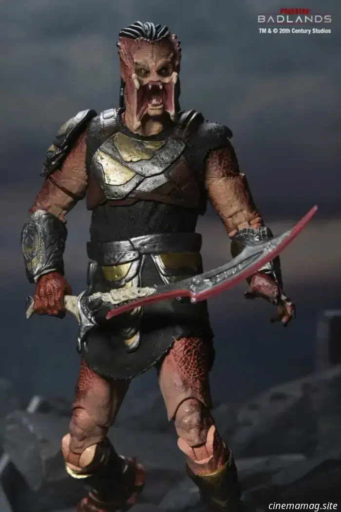 NECA lancia la linea Predator: Badlands con l'action figure Ultimate di Dek