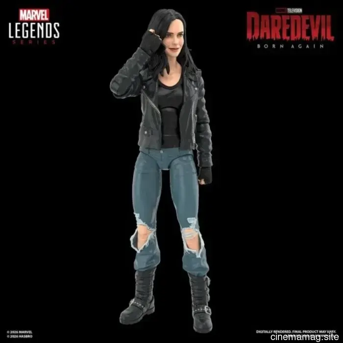 Hasbro has revealed the Daredevil: Born Again Marvel Legends Series 2-pack featuring Daredevil and Jessica Jones.