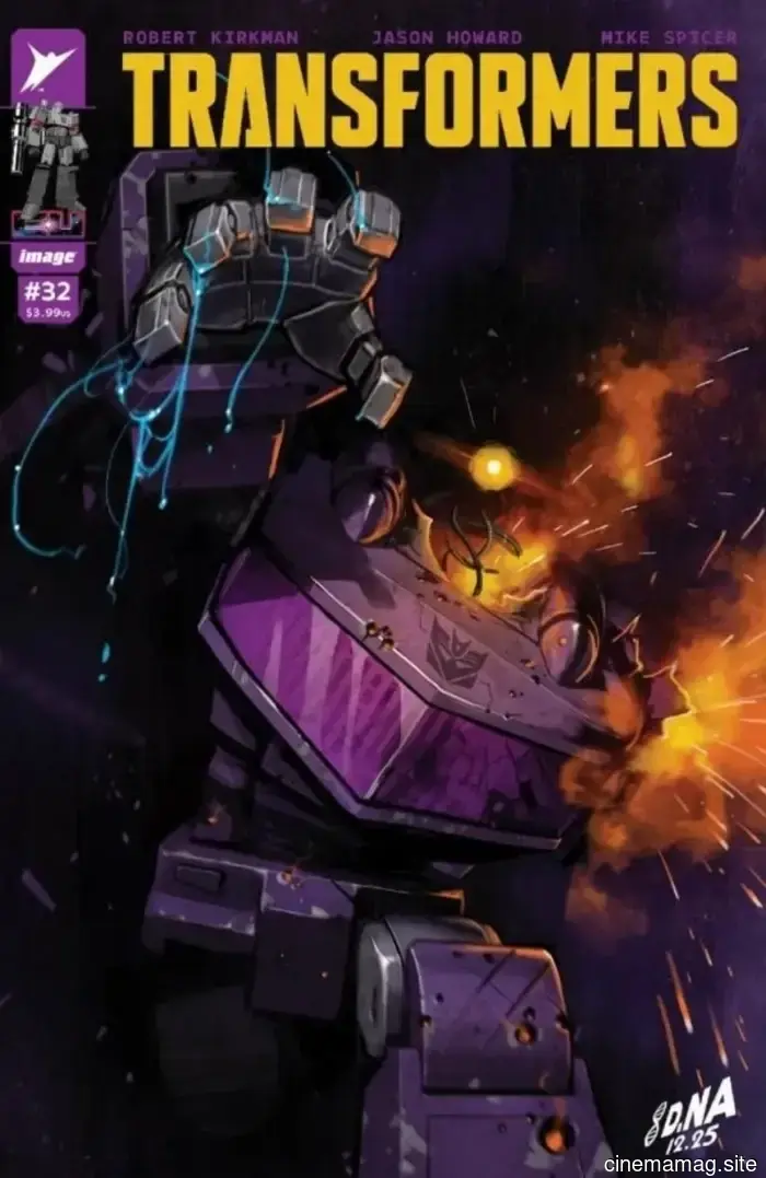 Vista previa del cómic – Transformers #32