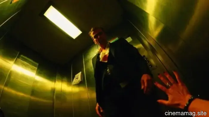 In the trailer for the first-person action thriller, John Hannah experiences a rough day at work.