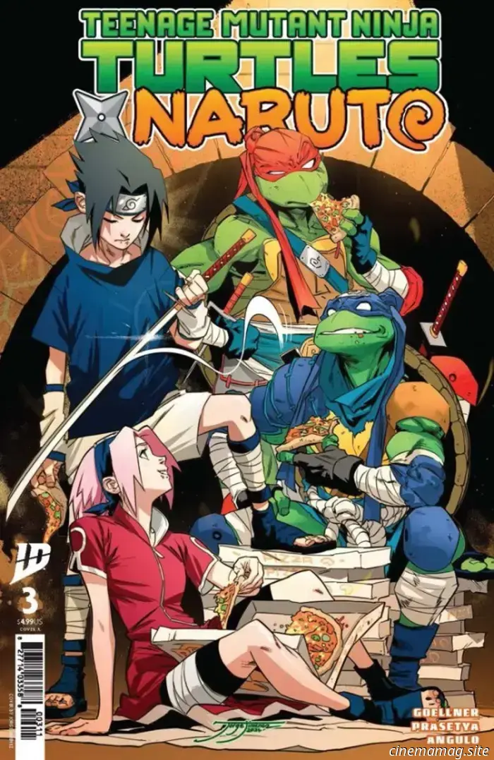 Teenage Mutant Ninja Turtles x Naruto #3 - Comic Book Sneak Peek