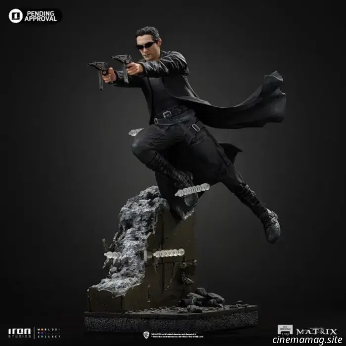 Entra nella Matrix con la statua da collezione di Neo di Iron Studios