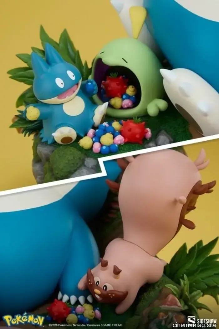 Sideshow presenta la estatua coleccionable diorama de Pokémon Snorlax