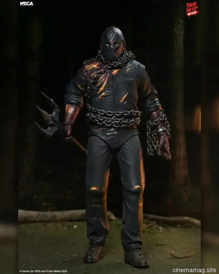 Пятница, 13-е: Ultimate Savini Jason фигурка действия из игры, выпущенная NECA