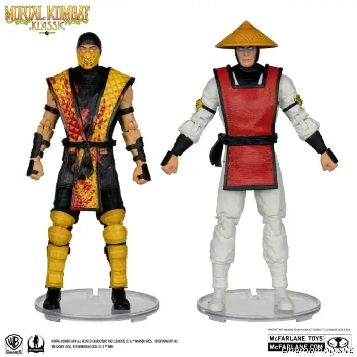 McFarlane Toys lancia una nuova ondata di action figure della serie Mortal Kombat Klassic