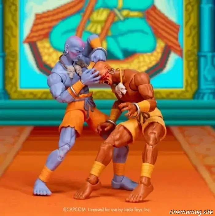 Jada Toys is set to bring their Ultra Street Fighter II Player 2 figures of M. Bison and Dhalsim to Comic-Con.