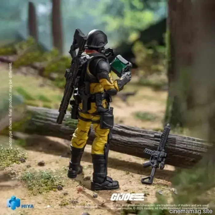 Hiya Toys has revealed the G.I. Joe Python Patrol Cobra Officer action figure from the Exquisite Basic Series.