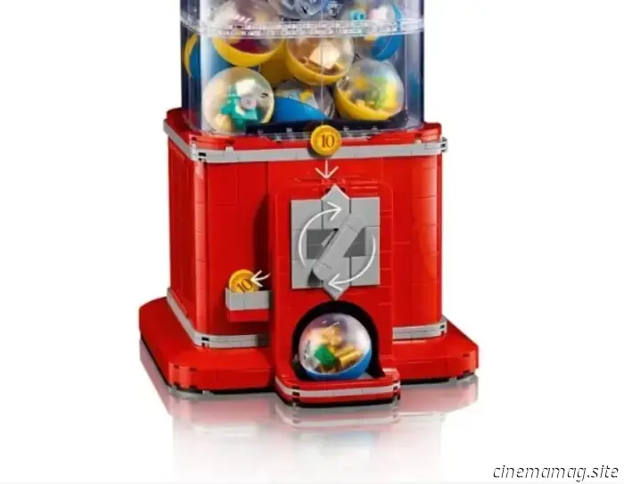 LEGO Ideas Minifigure Vending Machine set unveiled ahead of its June launch.