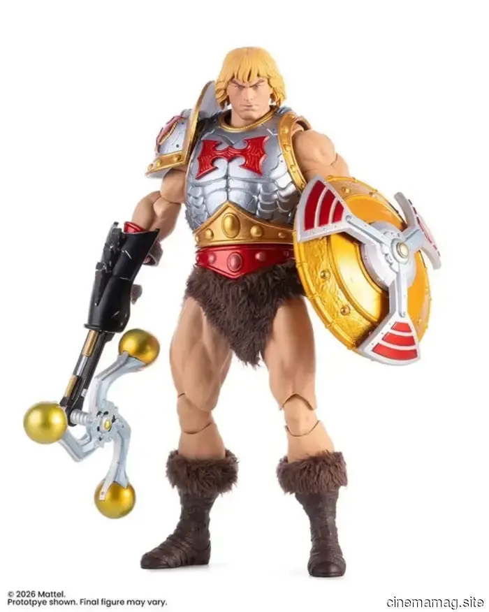 Mondo presenta a He-Man 2.0 en su colección de figuras de sexta escala de Masters of the Universe.