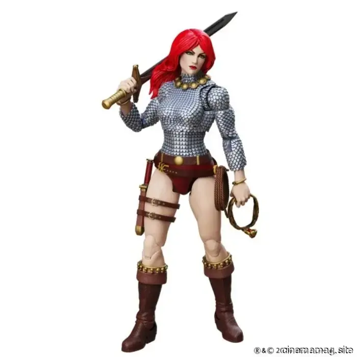 Boss Fight Studio has revealed the Immortal Red Sonja Epic H.A.C.K.S. action figure.