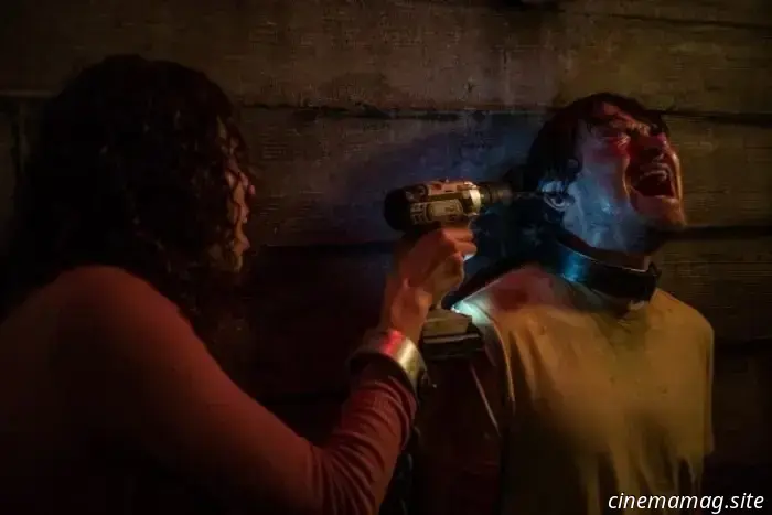 In the trailer for the horror film Your Host, friends struggle to stay alive in a serial killer's distorted game show.