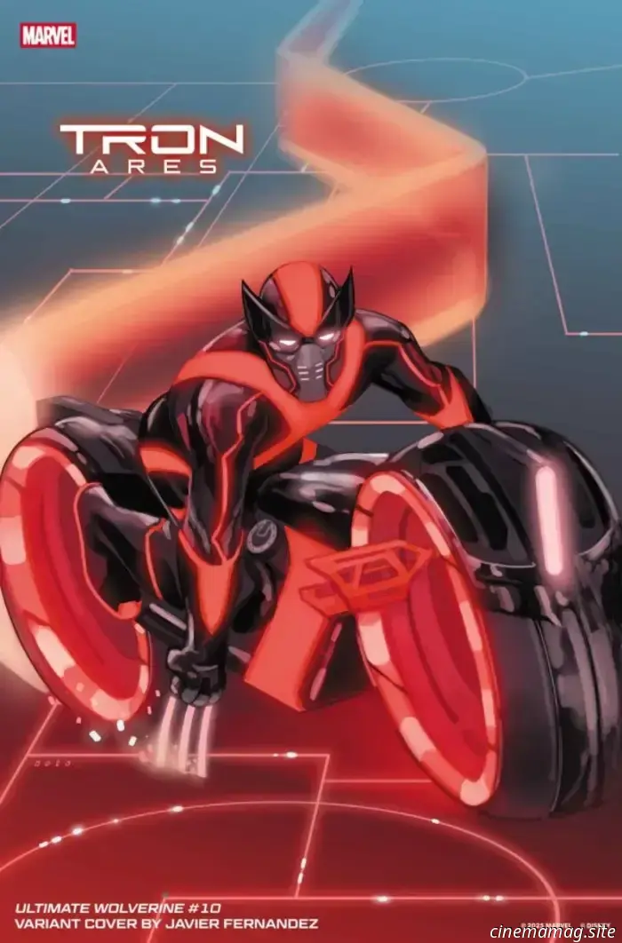 Marvel superheroes make their way into The Grid with variant covers for TRON: Ares.