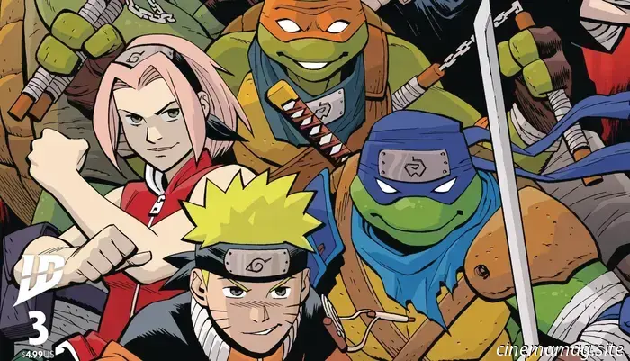 Teenage Mutant Ninja Turtles x Naruto #3 - Comic Book Sneak Peek