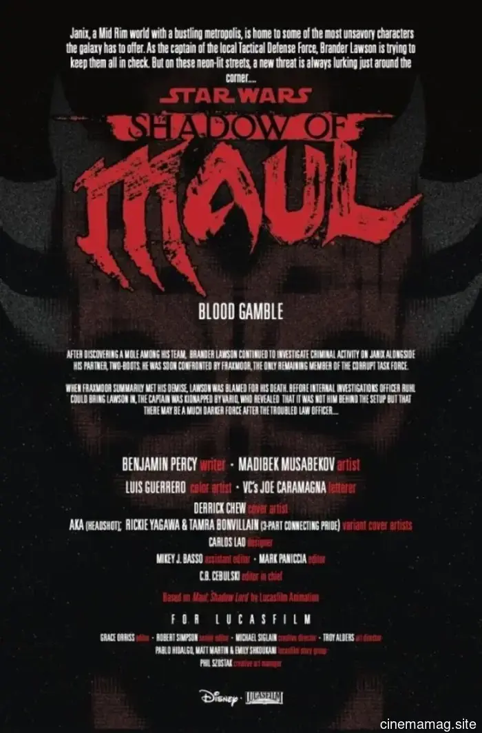 Comic Book Sneak Peek – Star Wars: Shadow of Maul #4