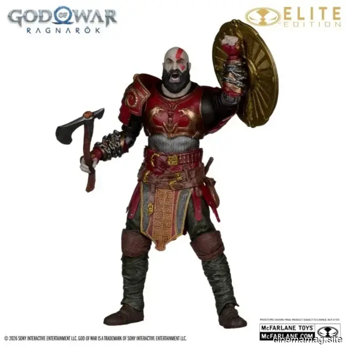 Nuevas figuras de acción de God of War Ragnarök reveladas por McFarlane Toys