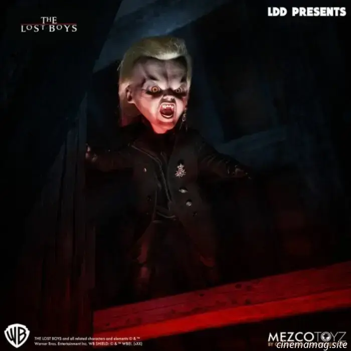 Mezco Toys gives the Living Dead Dolls treatment to David from The Lost Boys.