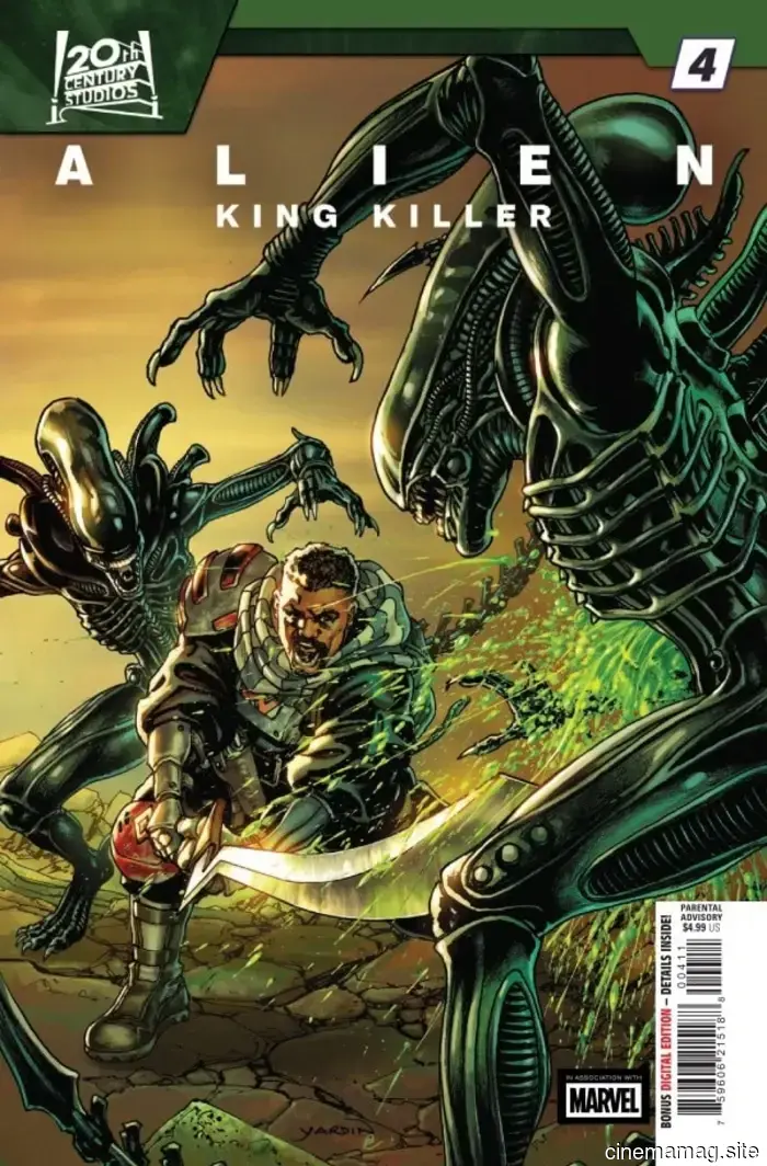 Vista previa del cómic – Alien: Rey Asesino #4