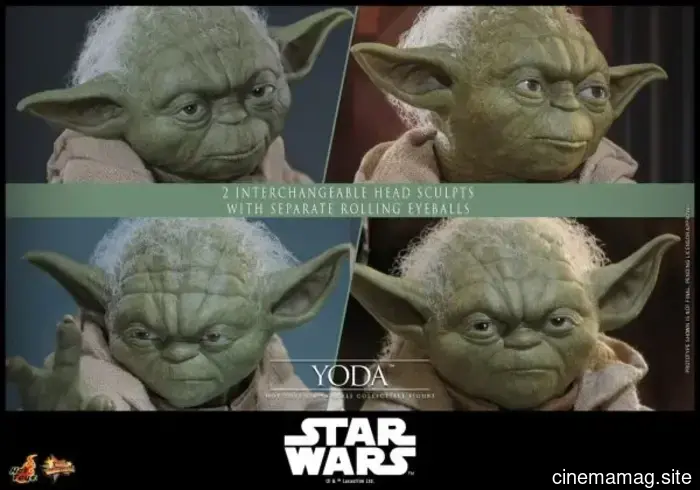 Yoda is now part of Hot Toys’ Star Wars: Episode III – Revenge of the Sith collection with a sixth scale figure.