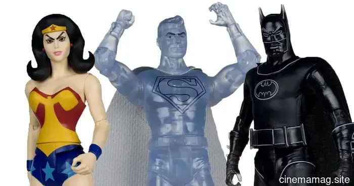 McFarlane Toys reveals a new wave of DC Super Friends action figures.