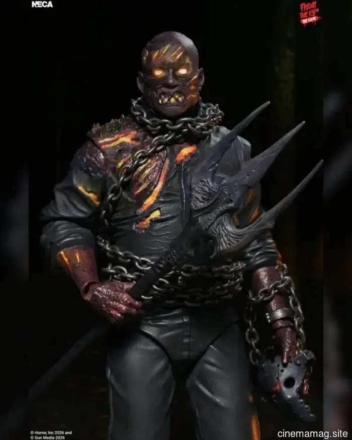 Пятница, 13-е: Ultimate Savini Jason фигурка действия из игры, выпущенная NECA