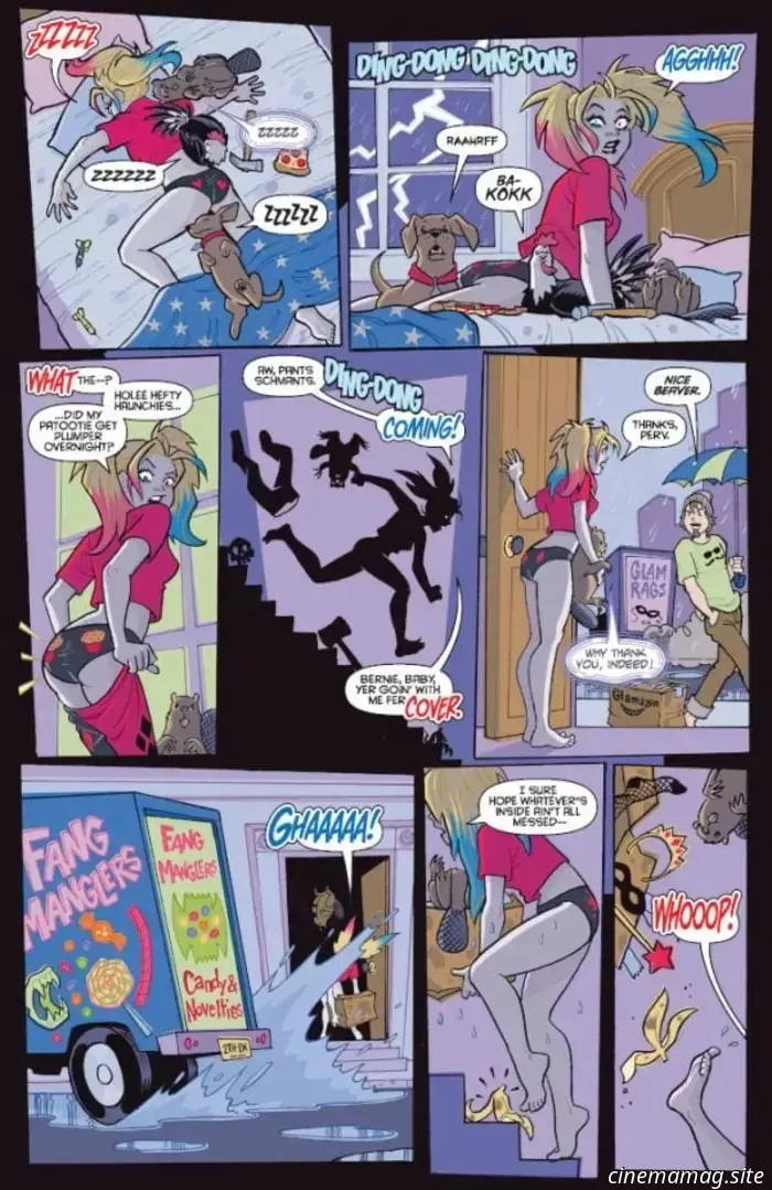 Vista previa del cómic – Harley Quinn X Elvira n.º 1