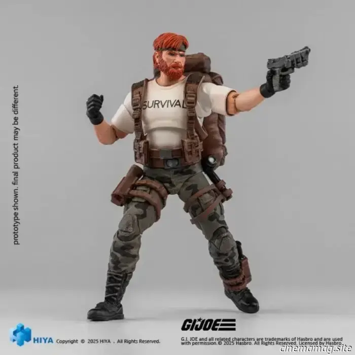 Outback is now part of Hiya Toys' G.I. Joe Exquisite Mini Series action figure lineup.