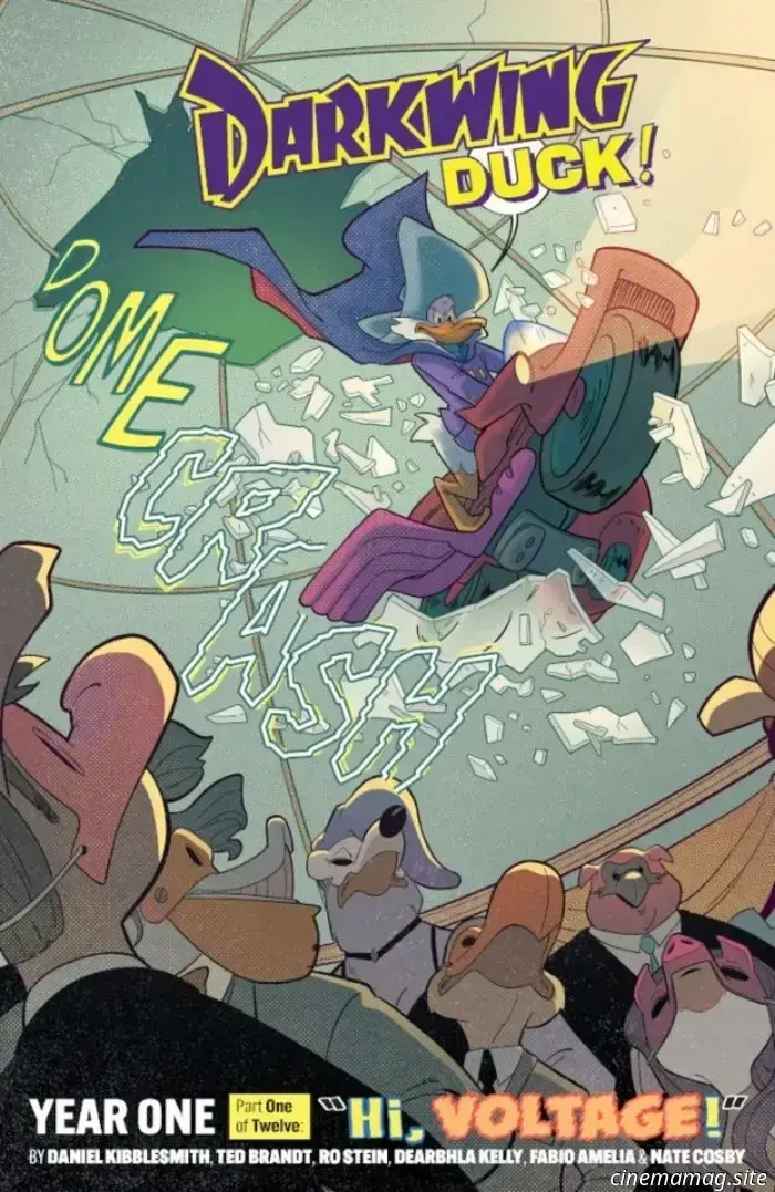 Dynamite showcases the potential hazards in their preview of Disney's Darkwing Duck #1.