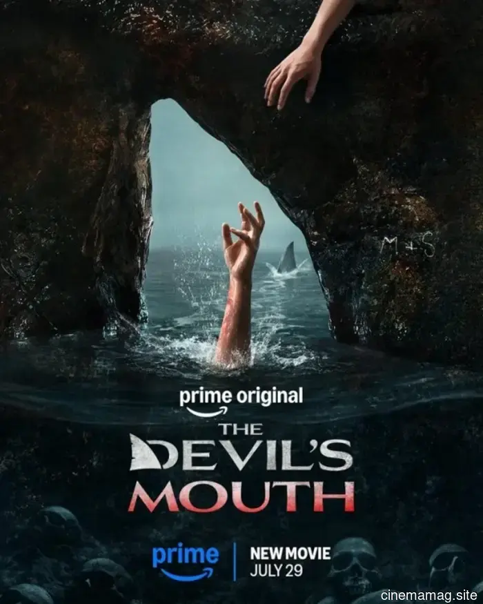Kathryn Newton es perseguida por un depredador en el tráiler del thriller de tiburones La Boca del Diablo.