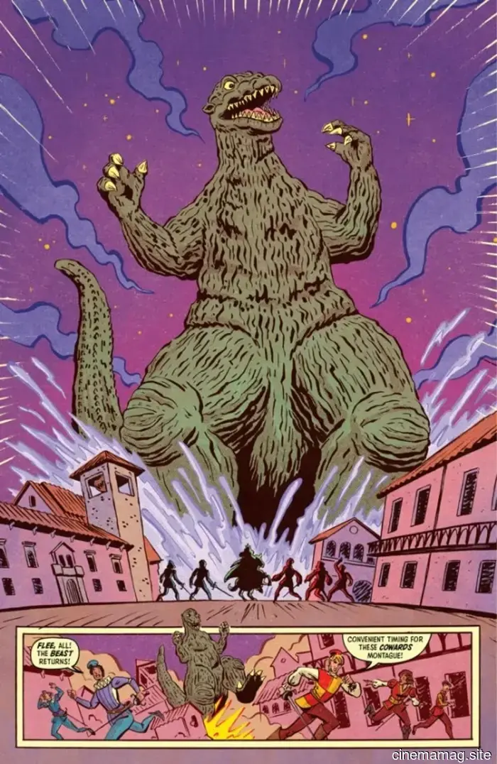 Avance de Cómic – El Teatro de Obras Maestras de Godzilla Presenta: Romeo y Julieta y Godzilla #1