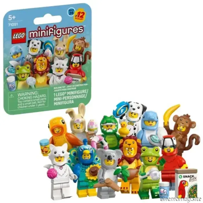 LEGO Collectible Minifigures adotta il tema animale per la Serie 28