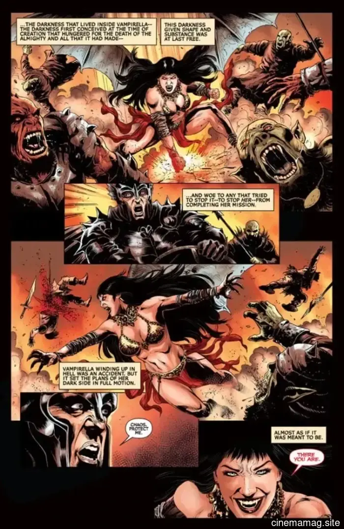 Vista previa del cómic – Vampirella: Armageddon #10