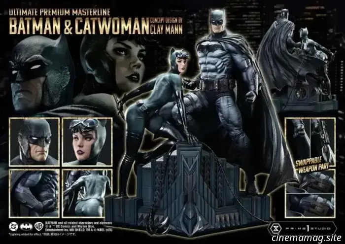 Estatuas coleccionables de Batman, Catwoman y The Phantasm presentadas por Prime 1 Studio