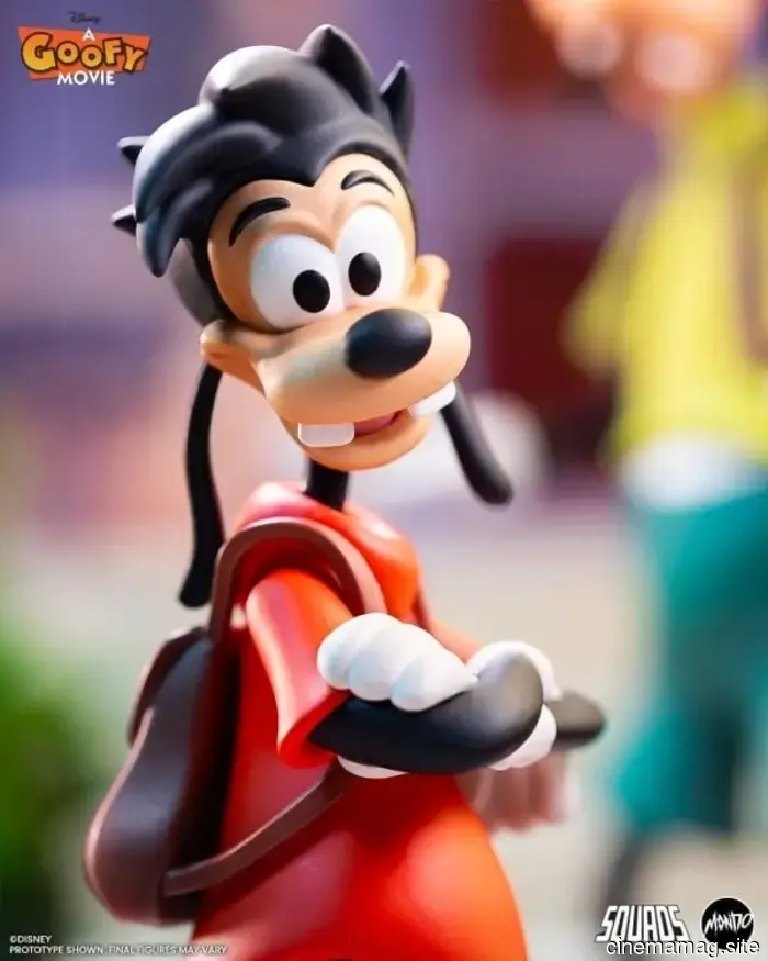 Mondo svela il set di figure Powerline, Max e Goofy di A Goofy Movie